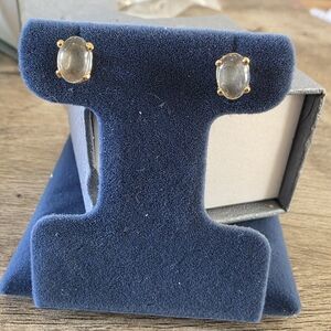 Labradorite Stud Earrings